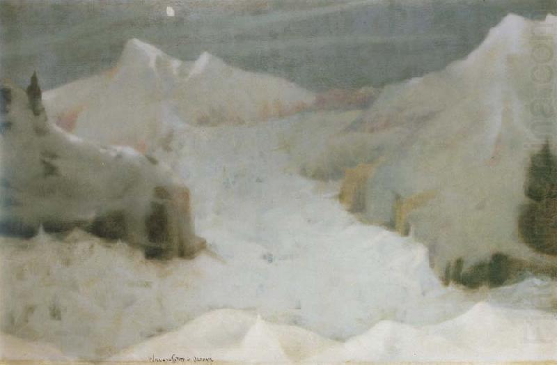 Alps by Night, William Stott of Oldham